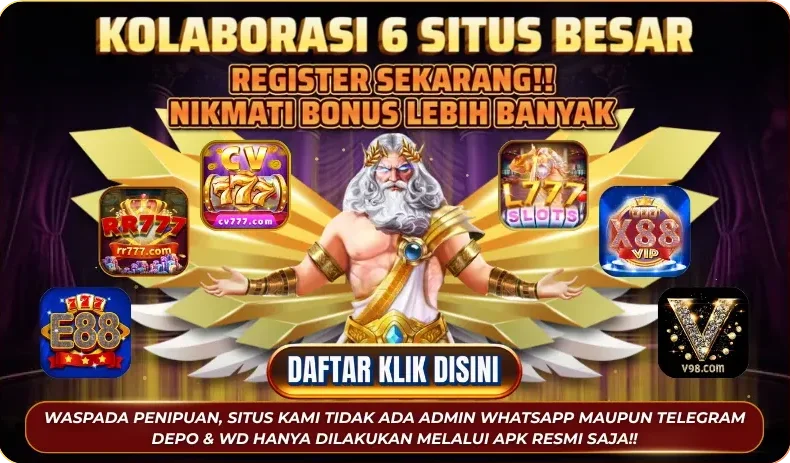 KOLABORASI 6 SITUS BESAR - REGISTER SEKARANG!! NIKMATI BONUS LEBIH BANYAK
